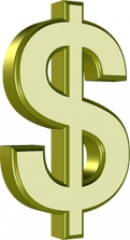 Dollar Signs 3D - PLR